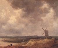 Goyen, Jan van - Windmill by a River